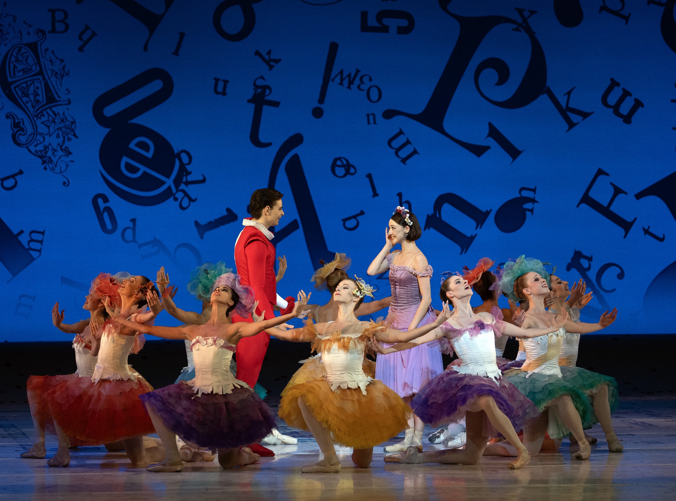 „Alice im Wunderland“ von Christopher Wheeldon. Tanz: Jakob Feyferlik, Madison Young &amp; Ensemble