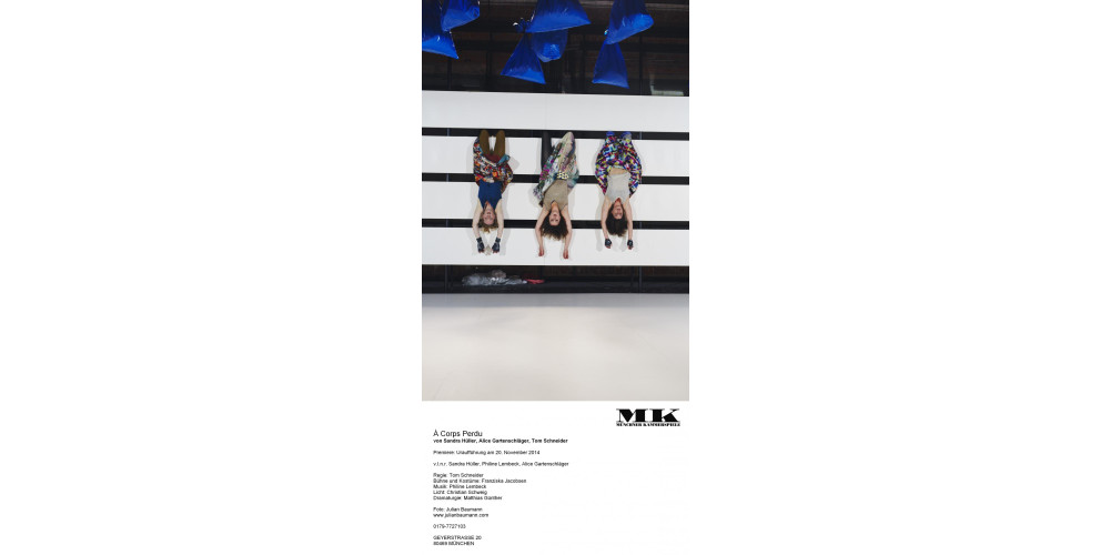 „À Corps Perdu“ von Sandra Hüller, Alice Gartenschläger und Tom Schneider