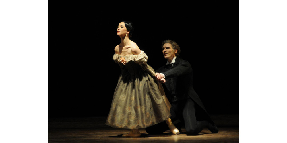Lucia Lacarra und Marlon Dino in „Onegin“