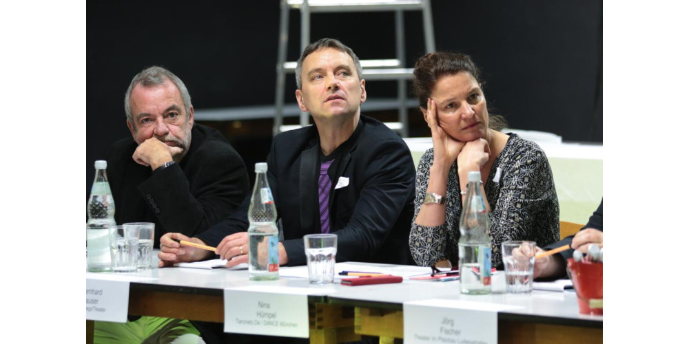 Symposium TANZ SÜD: Dieter Buroch, Berhard Fauser, Nina Hümpel