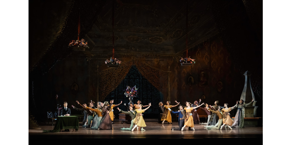 „Onegin“ von John Cranko. Tanz: Ensemble