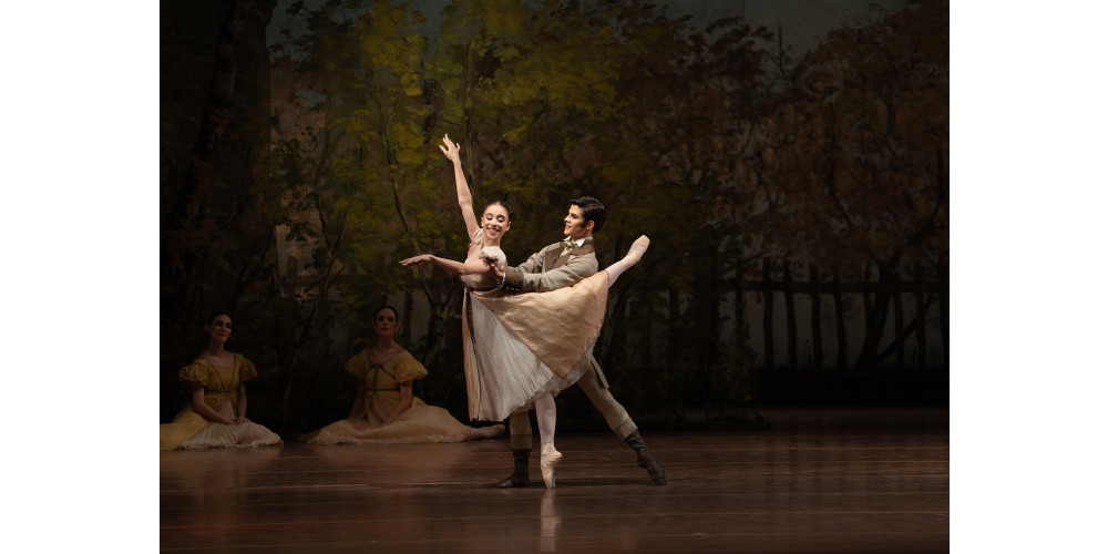„Onegin“ von John Cranko. Tanz: Margarita Fernandes, Antonio Casalinho