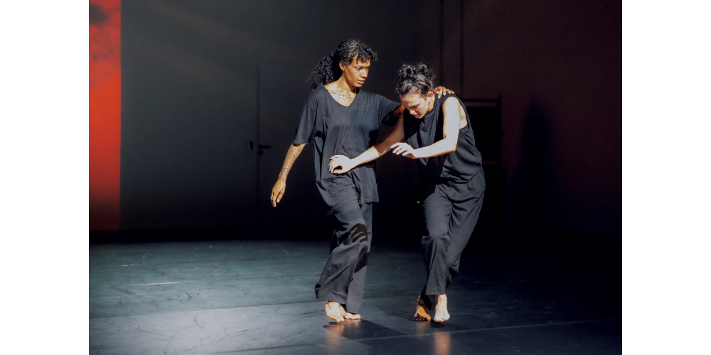„see the music- and dance! Ein gelebtes Experiment” von Johanna Richter, Tanz: Amie Jammeh, Erica D‘ Amico