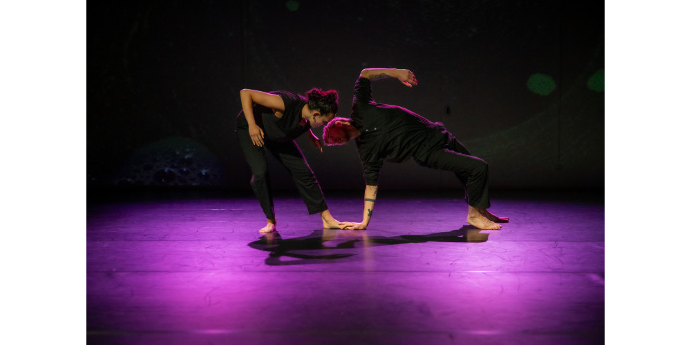 „see the music- and dance! Ein gelebtes Experiment” von Johanna Richter, Tanz: Erica D‘ Amico, Chris-Pascal Englund-Braun