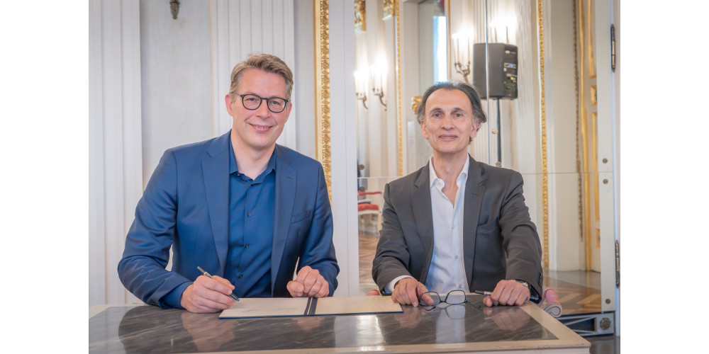 Pressekonferenz mit Markus Blume und Laurent Hilaire